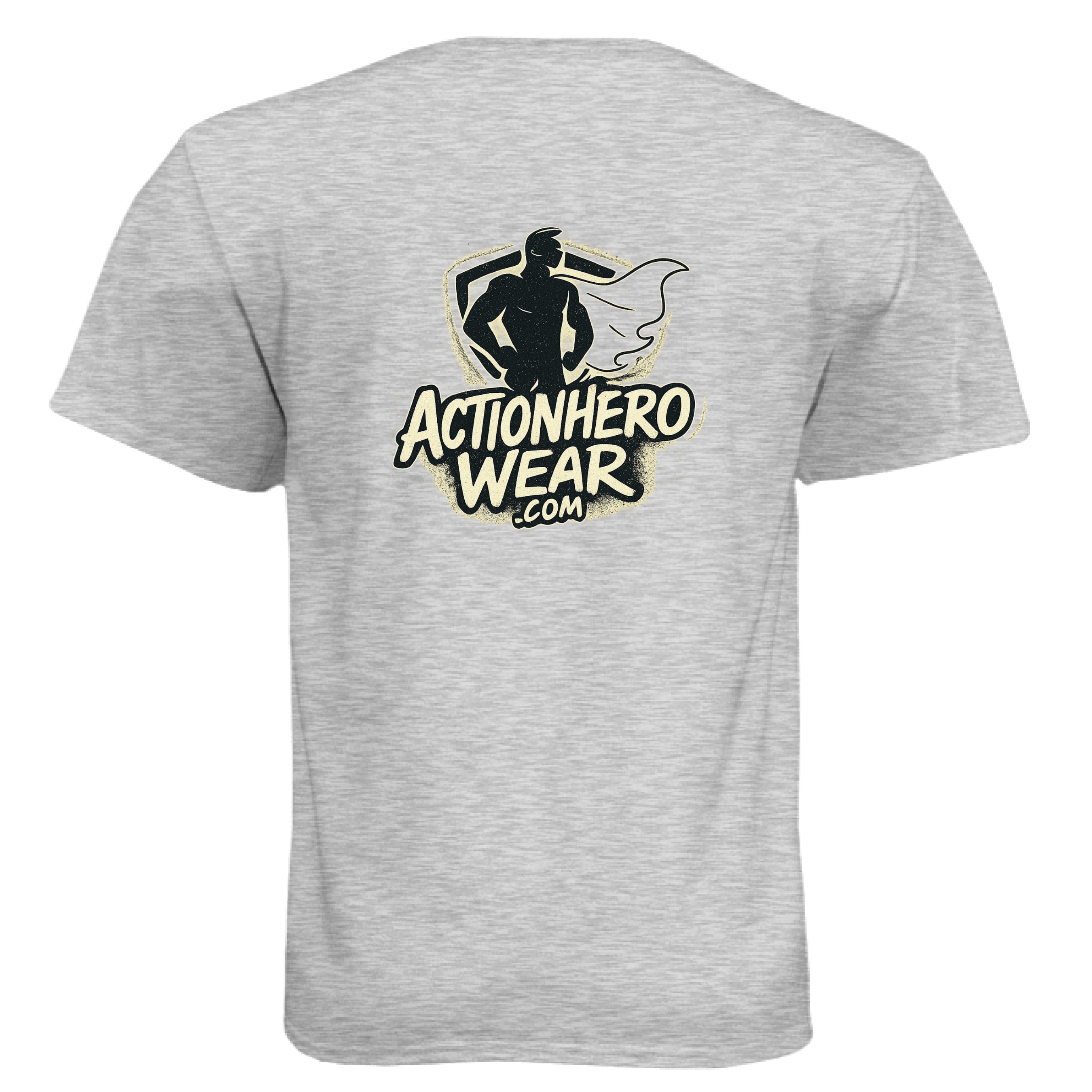 Action Hero Wear Hanes Comfort Soft cotton T-shirt, featuring a classic fit and soft fabric in a versatile design.
