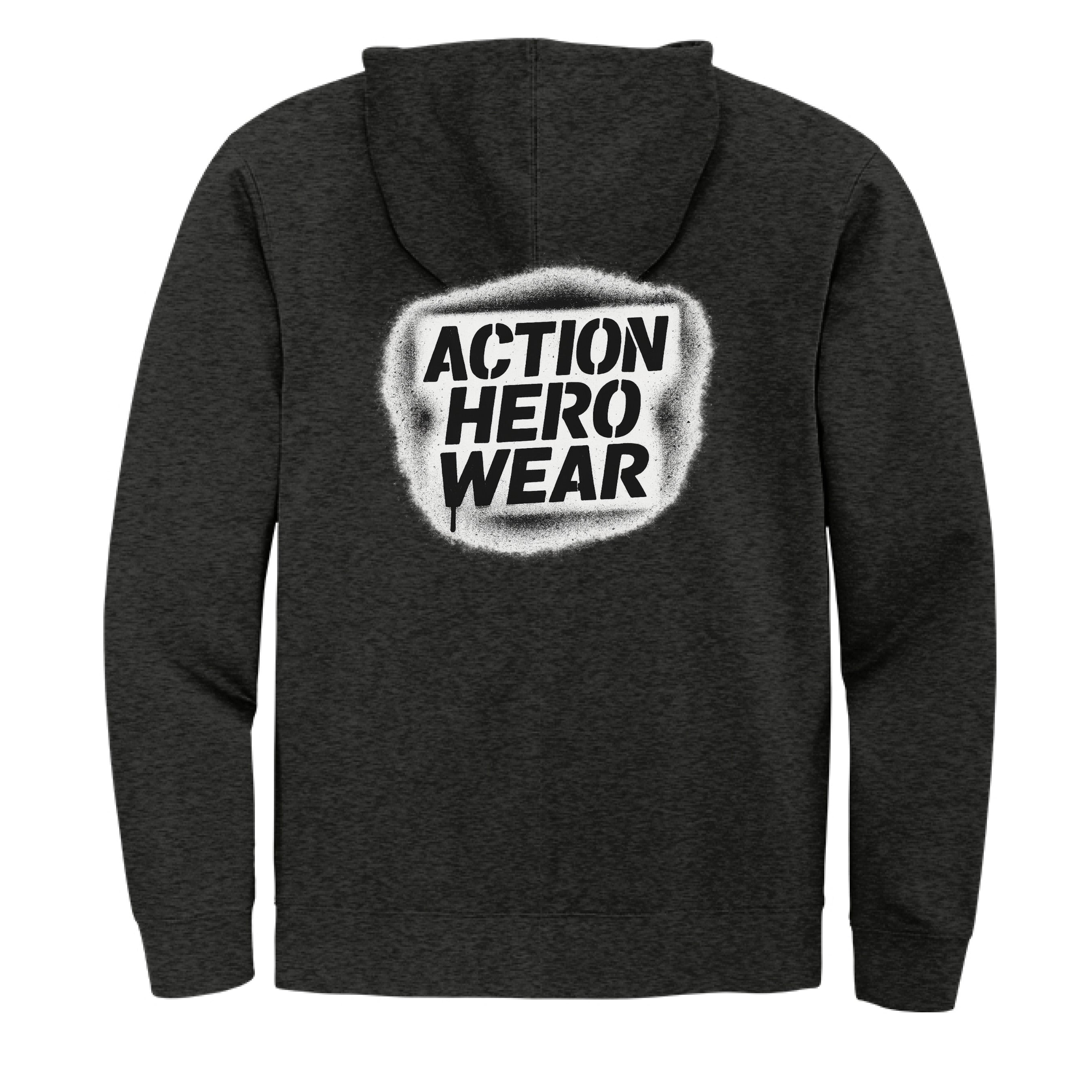 Heathered Char - BACK