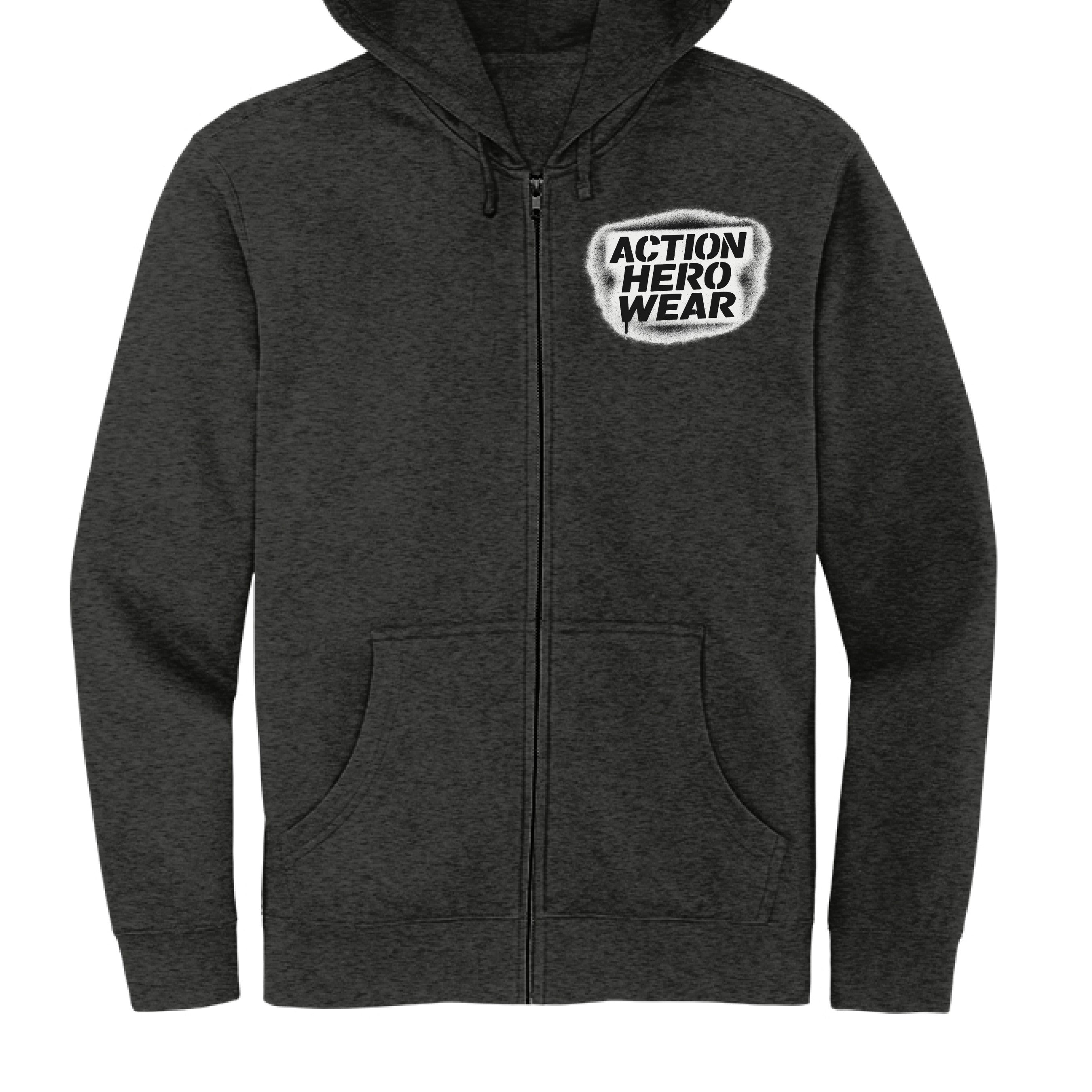 Heathered Char - FRONT